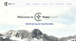 Desktop Screenshot of praisechurch.org
